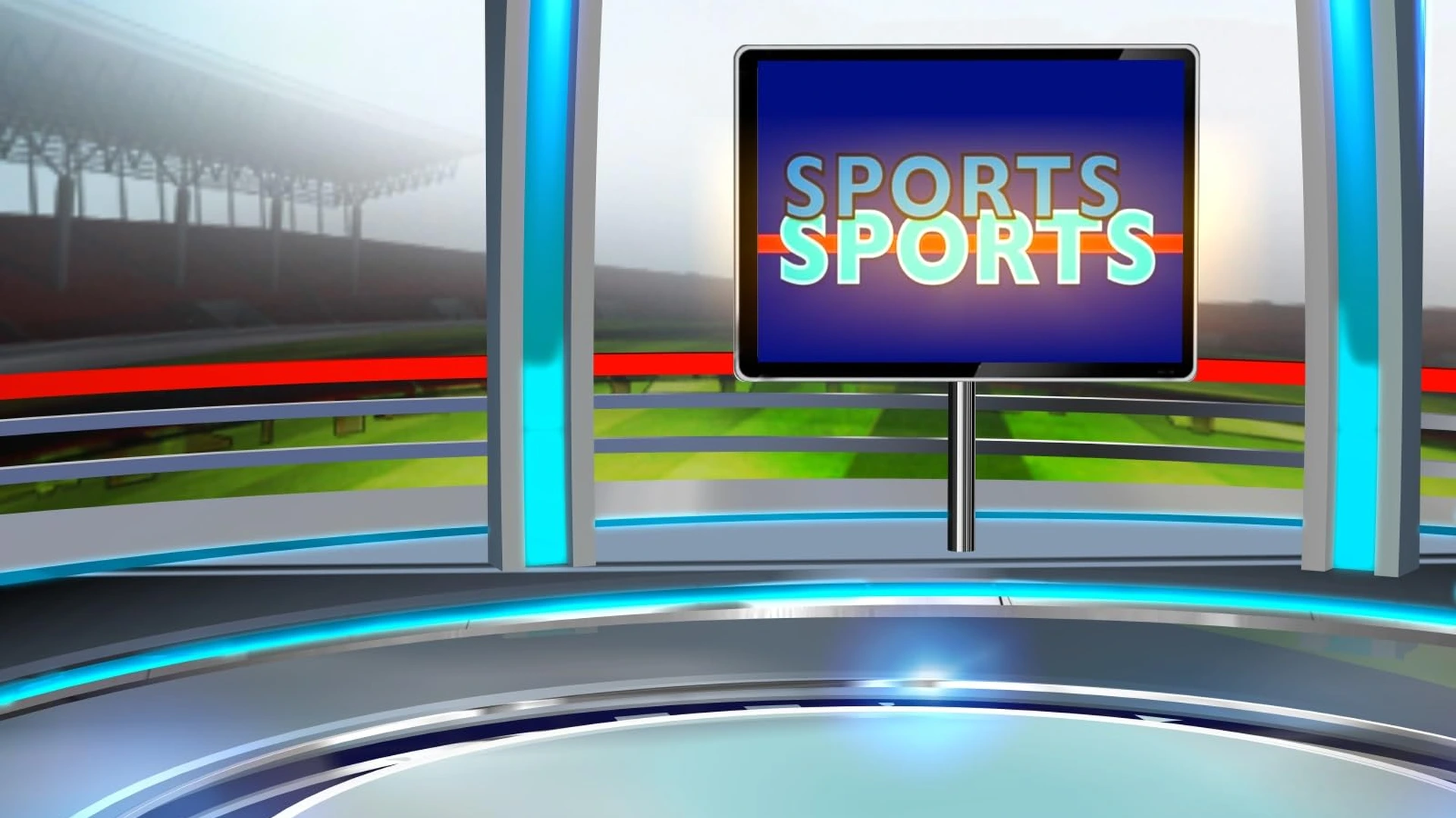 体育赛事转播演播室